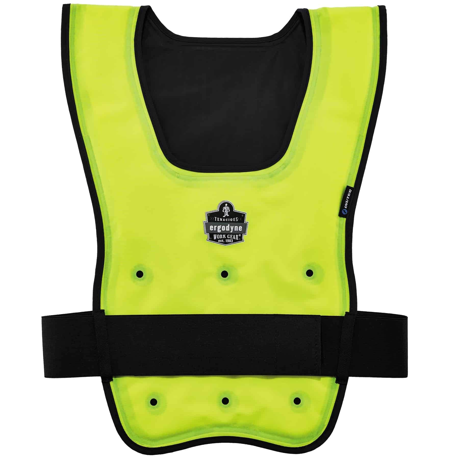 Chaleco de enfriamiento sintético verde para adultos unisex Chill-Its Talla Grande/X-Grande 12685.