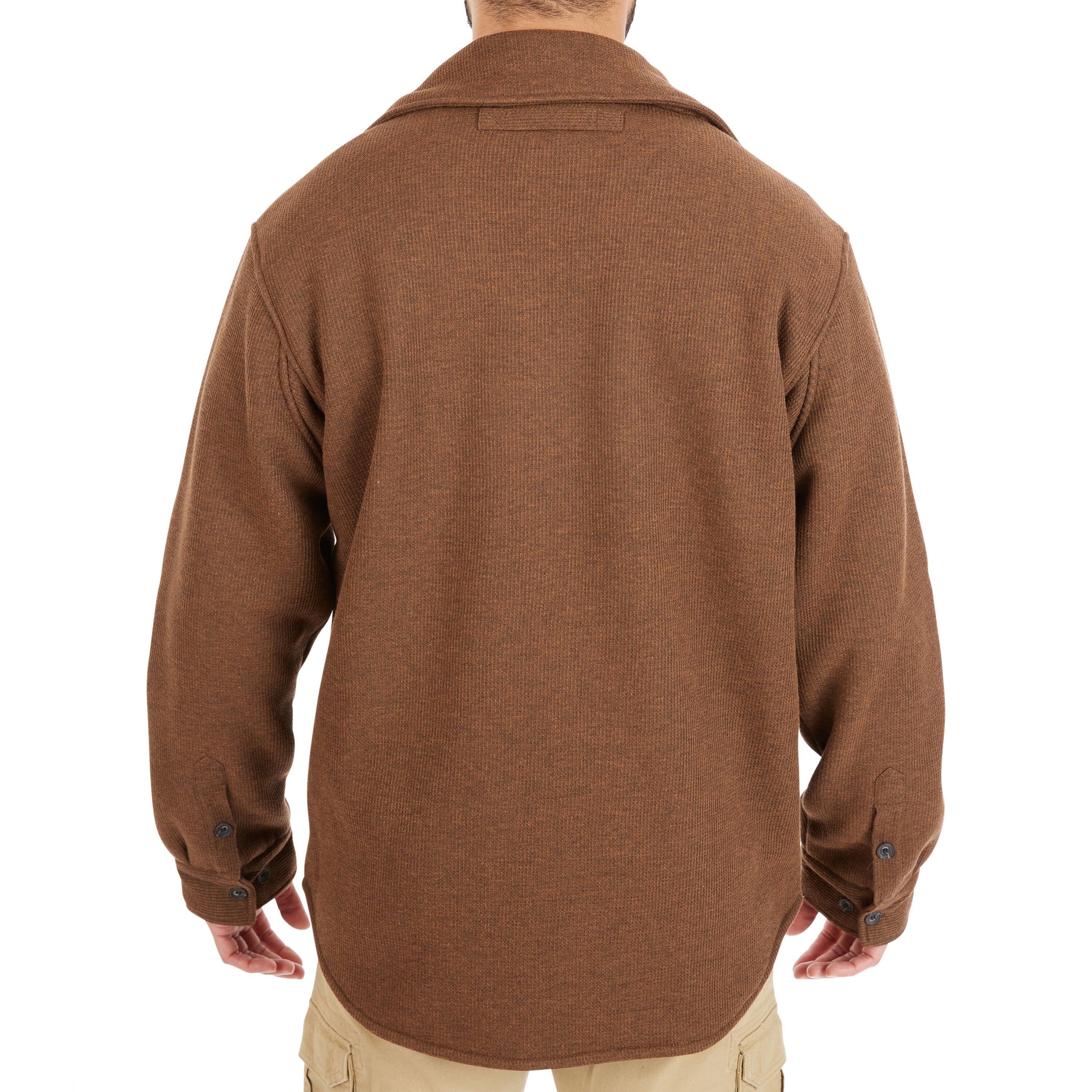Chamarra de Trabajo Acolchada de Poliéster en Color Avellana para Hombre de Smith's Workwear (Talla Mediana)