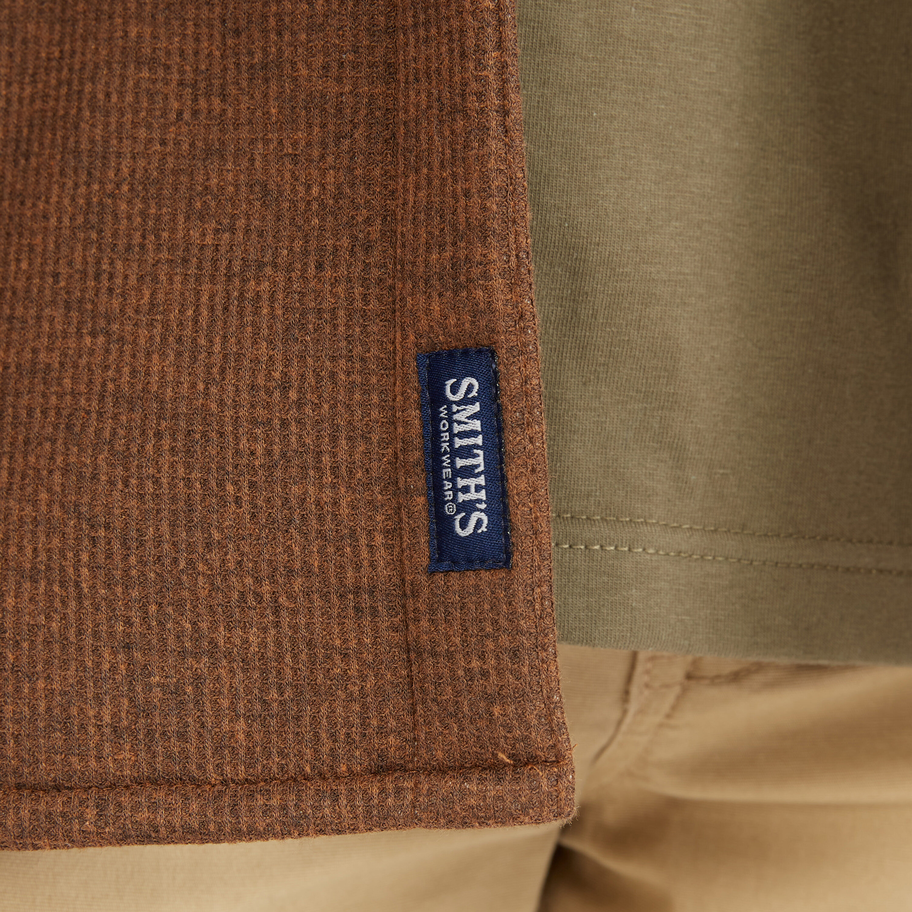 Chamarra de Trabajo Acolchada de Poliéster en Color Avellana para Hombre de Smith's Workwear (Talla Mediana)
