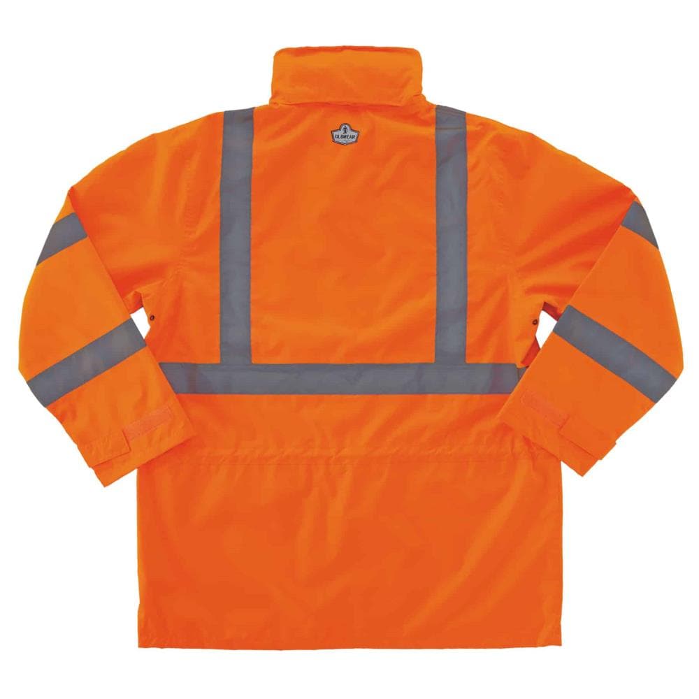 Chamarra de Trabajo con Capucha Naranja para Adulto (Talla 4XL) GloWear