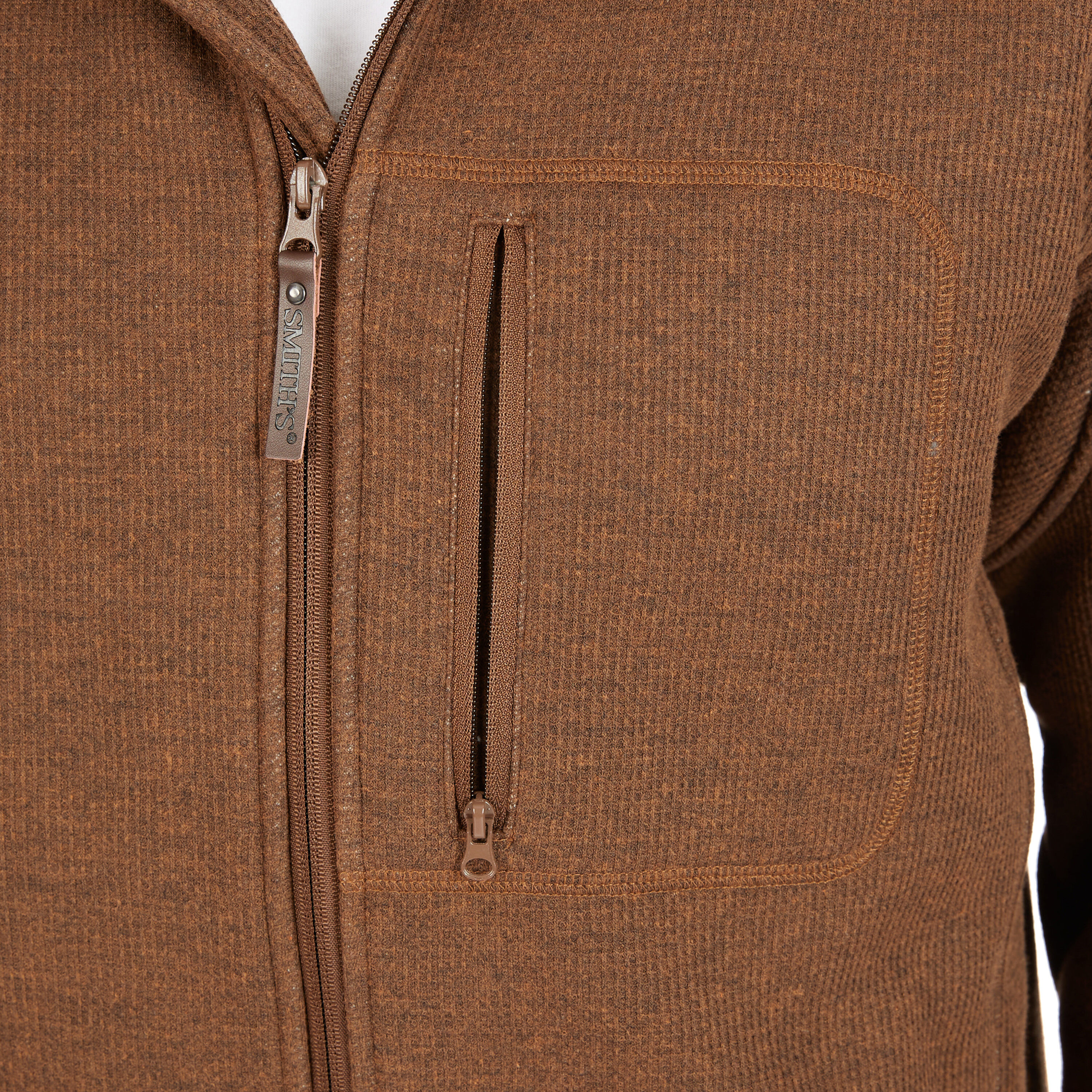 Chamarra de Trabajo Aislada con Capucha de Poliéster en Tonos Avellana para Hombre de Smith's Workwear (Grande)