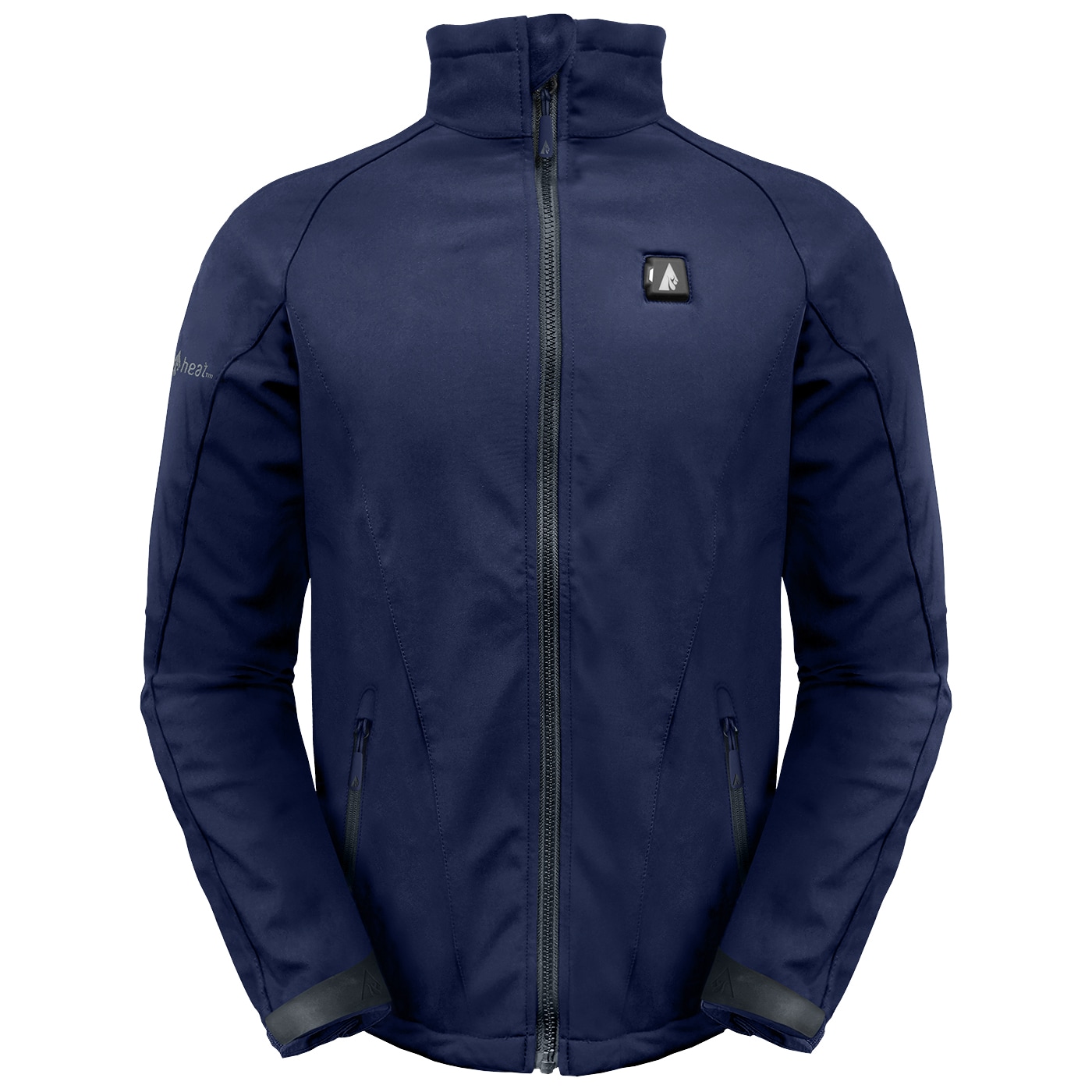 Chamarra térmica mediana para hombre en color azul marino marca ActionHeat (Mediana) Batería incluida AH-JKT-5V-M-N-M