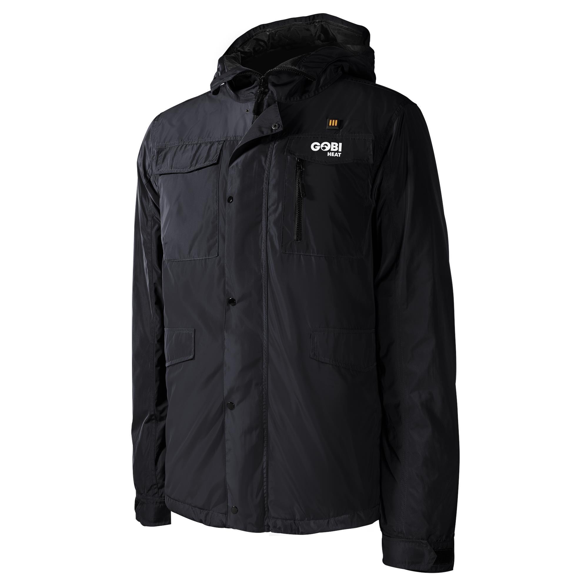 Chamarra térmica negra para hombre de Gobi Heat (2XL) SF-ON-2XL