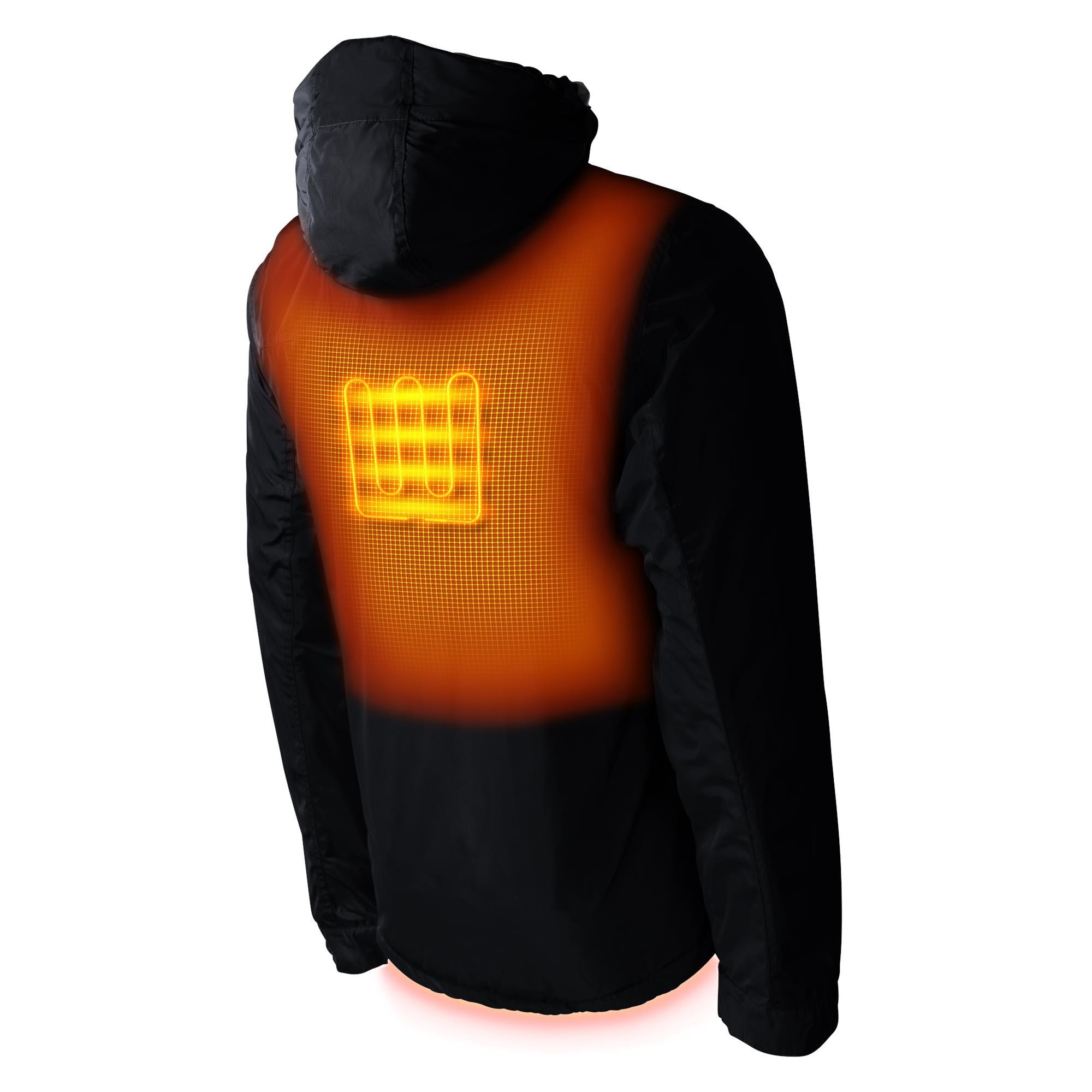Chamarra térmica negra para hombre de Gobi Heat (2XL) SF-ON-2XL