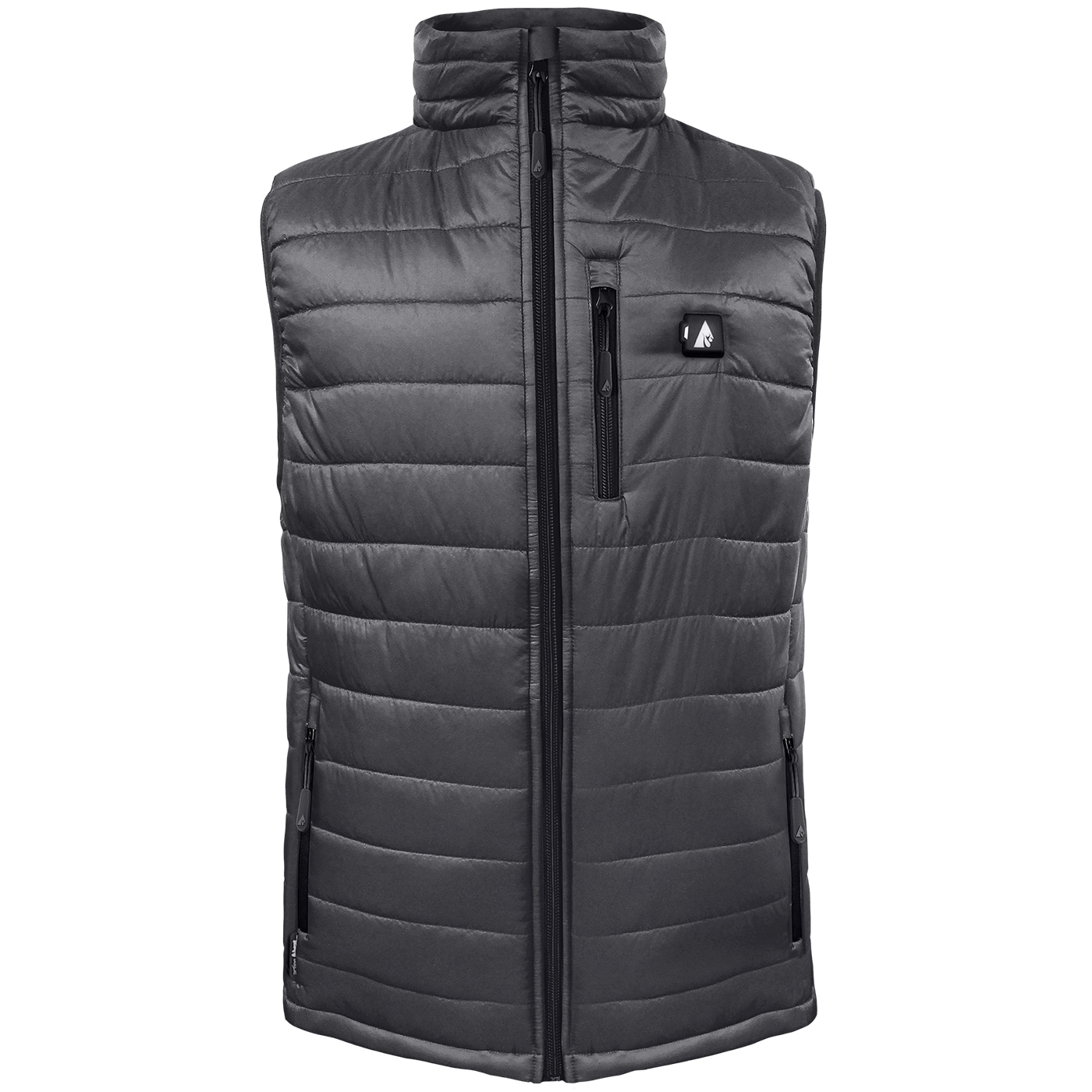 Chaleco térmico de poliéster gris para hombre de ActionHeat talla mediana