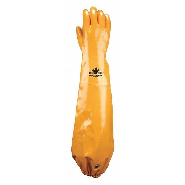 Mcr Safety 25" Guantes Resistentes a Químicos, Nitrilo, XL, 1 Par - MG9796XL