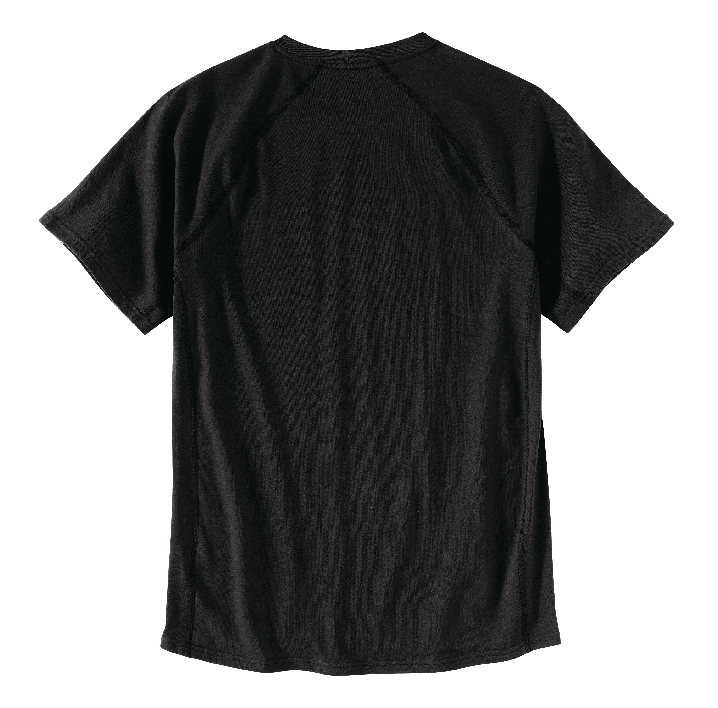 Playera de manga corta negra de jersey para hombre Carhartt (Grande)
