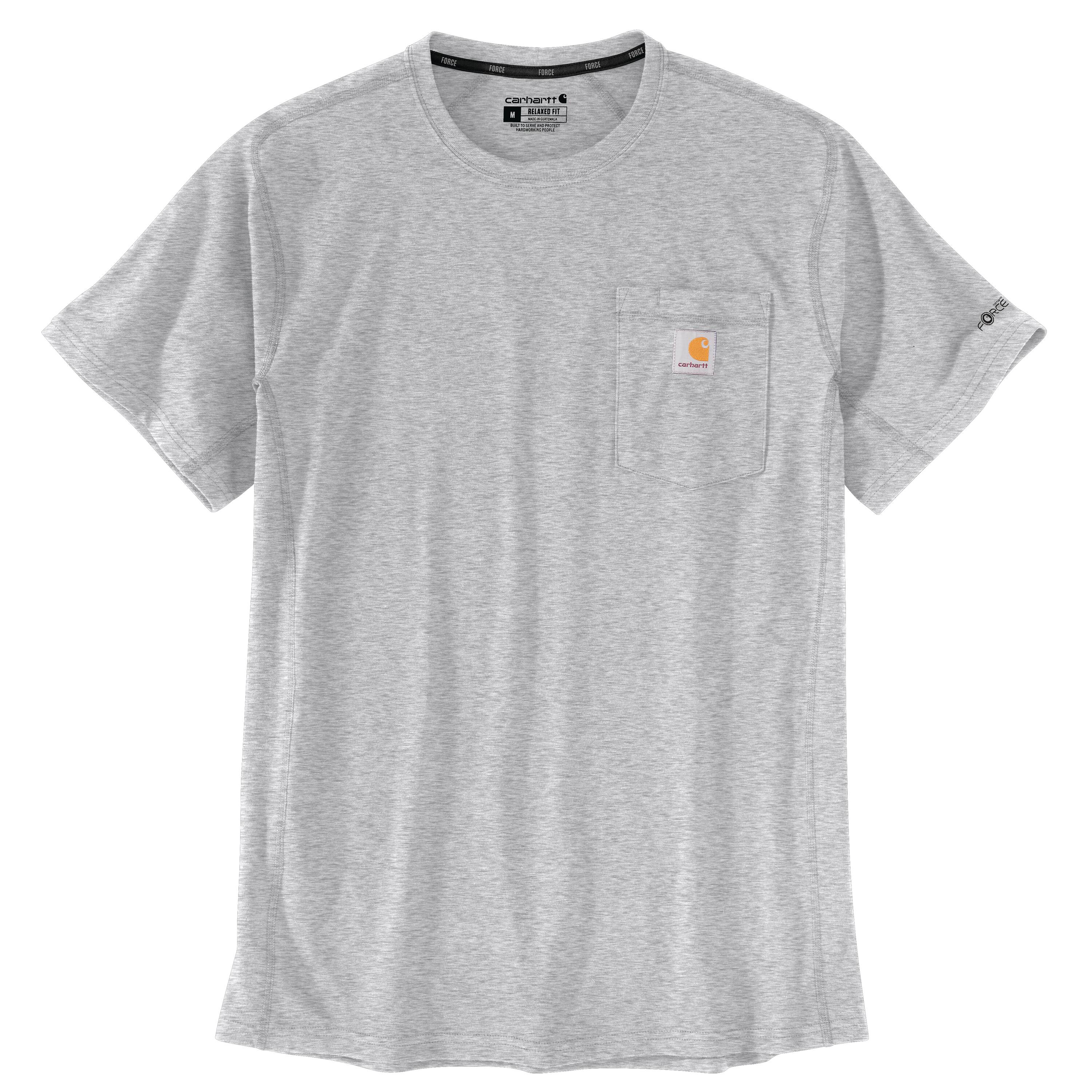 Playera de manga corta de jersey gris para hombre de Carhartt (Grande)