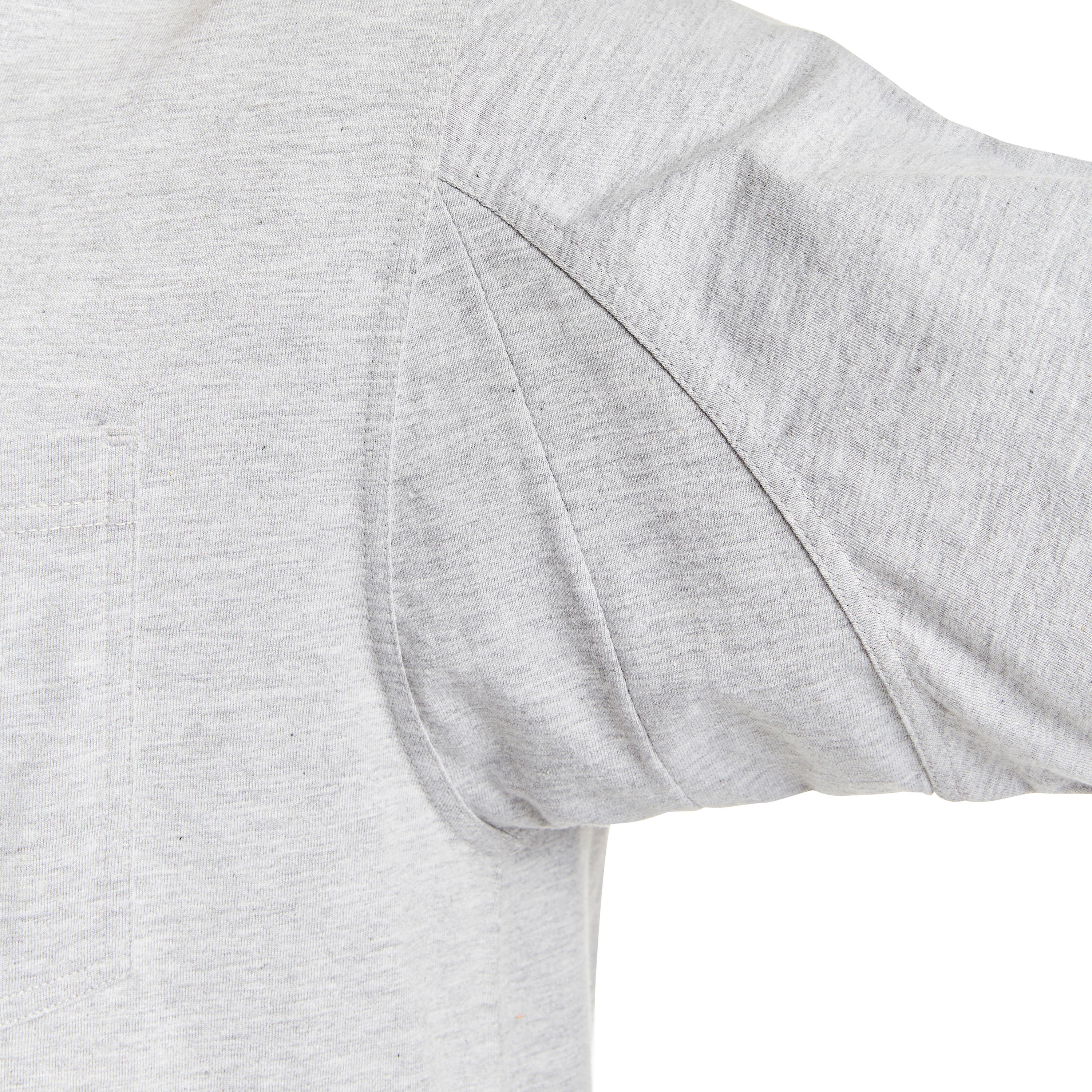 Playera de manga corta gris de punto para hombre de Smith's Workwear (Grande)