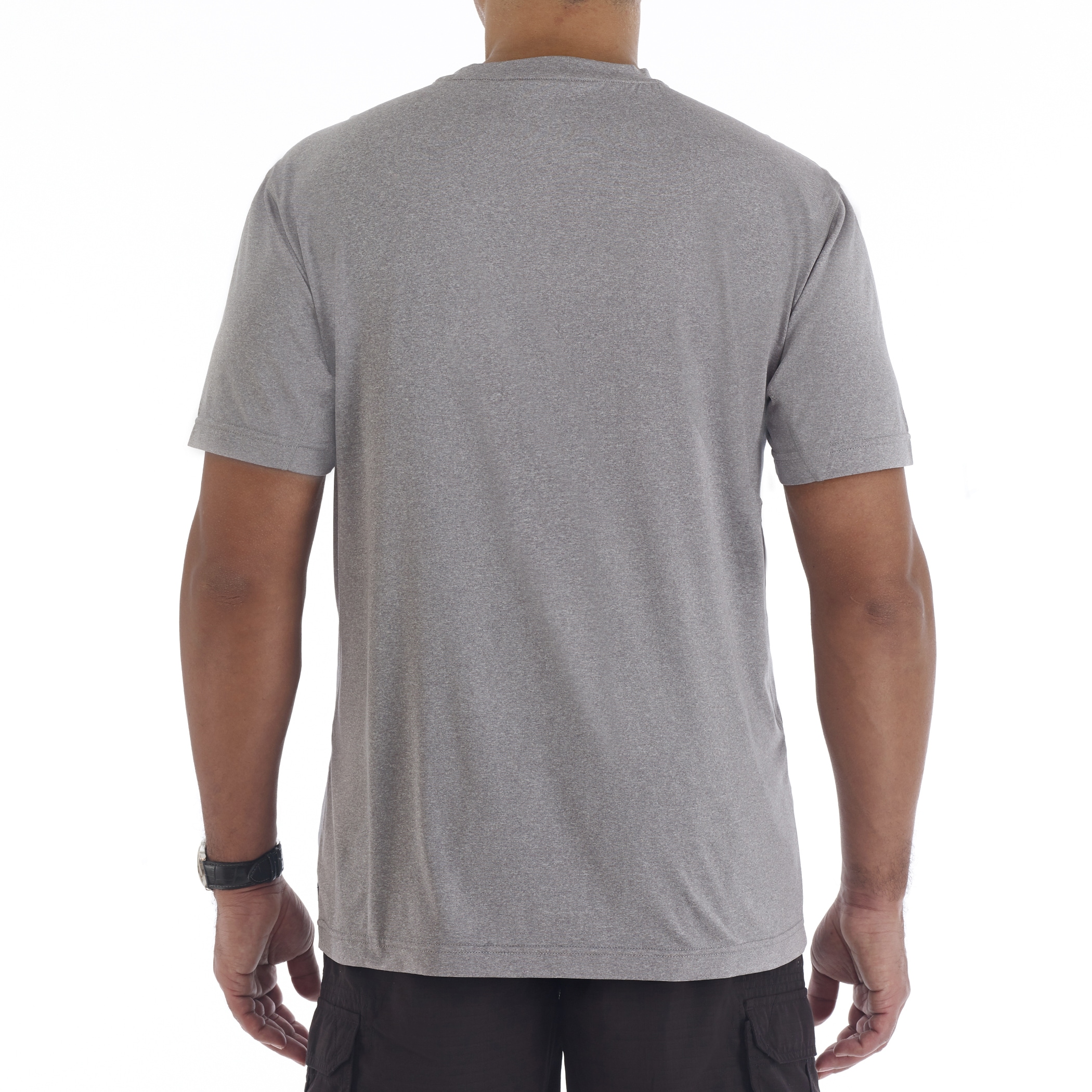 Playera de manga corta de punto gris para hombre de Smith's Workwear (talla 2XL)
