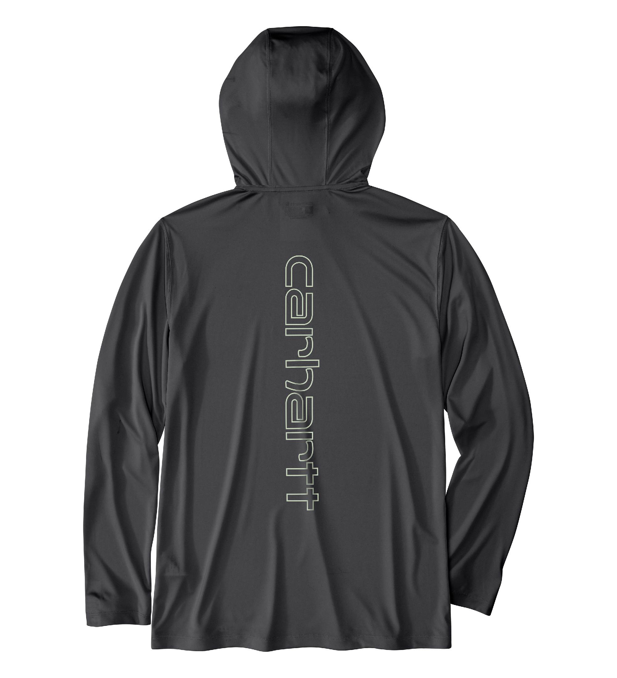 Playera de manga larga gris de hombre de Carhartt (XL)