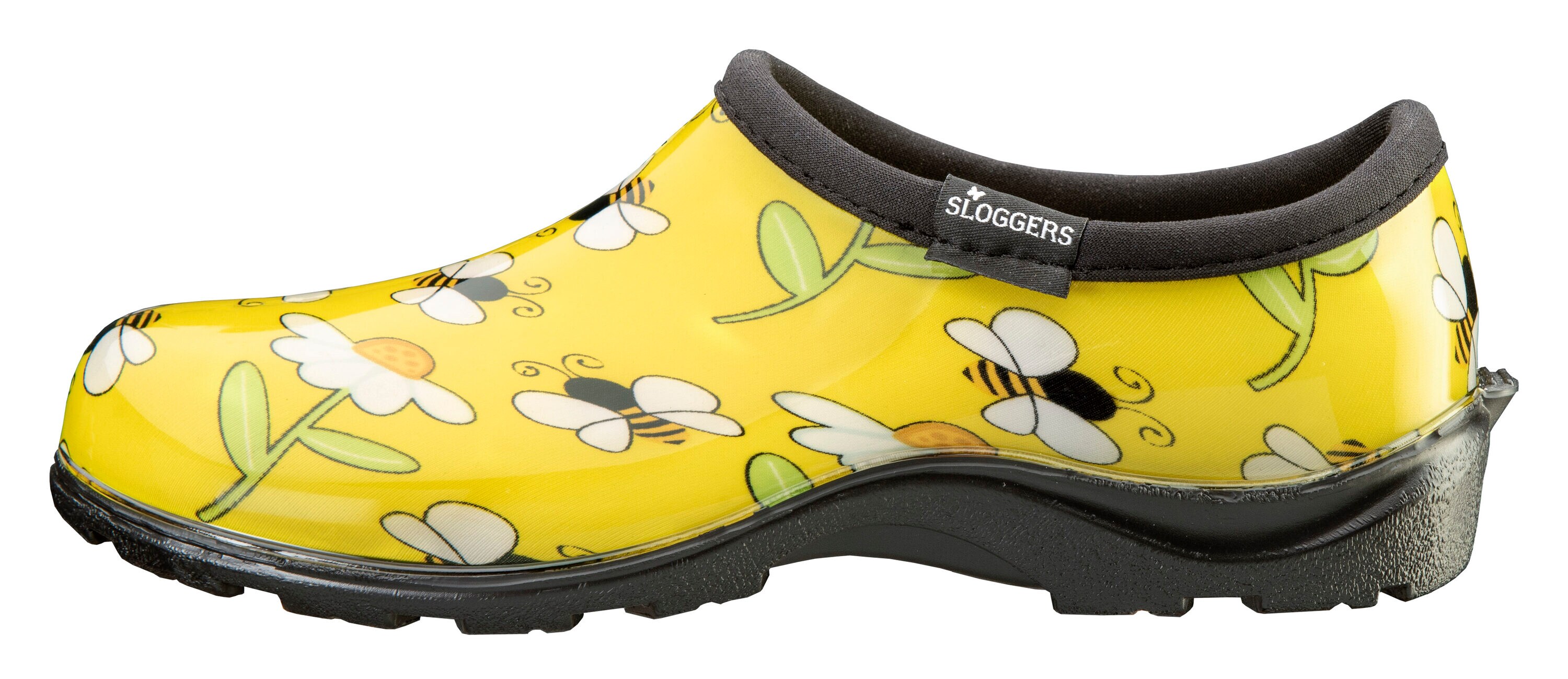 Zapatos impermeables amarillos con estampado de abejas para mujer Sloggers Talla: 9 Mediana 5120BEEYL09