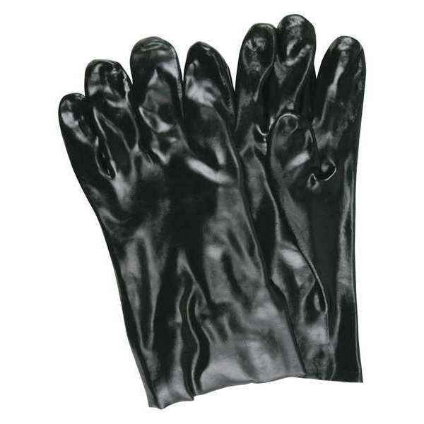 Guantes resistentes a productos químicos de 10" Mcr Safety, PVC, L, 1 par - 6200