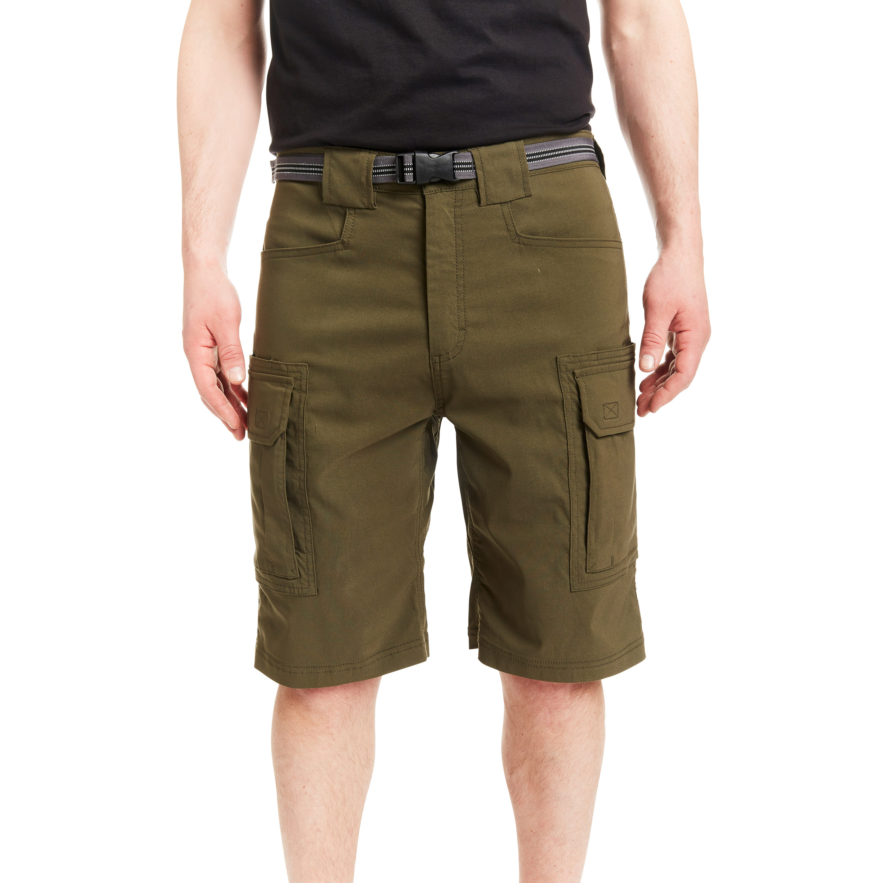 Shorts de carga de popelina en oliva envejecida para hombre de Smith's Workwear (Talla: 36) S2756S-AGOLV-36