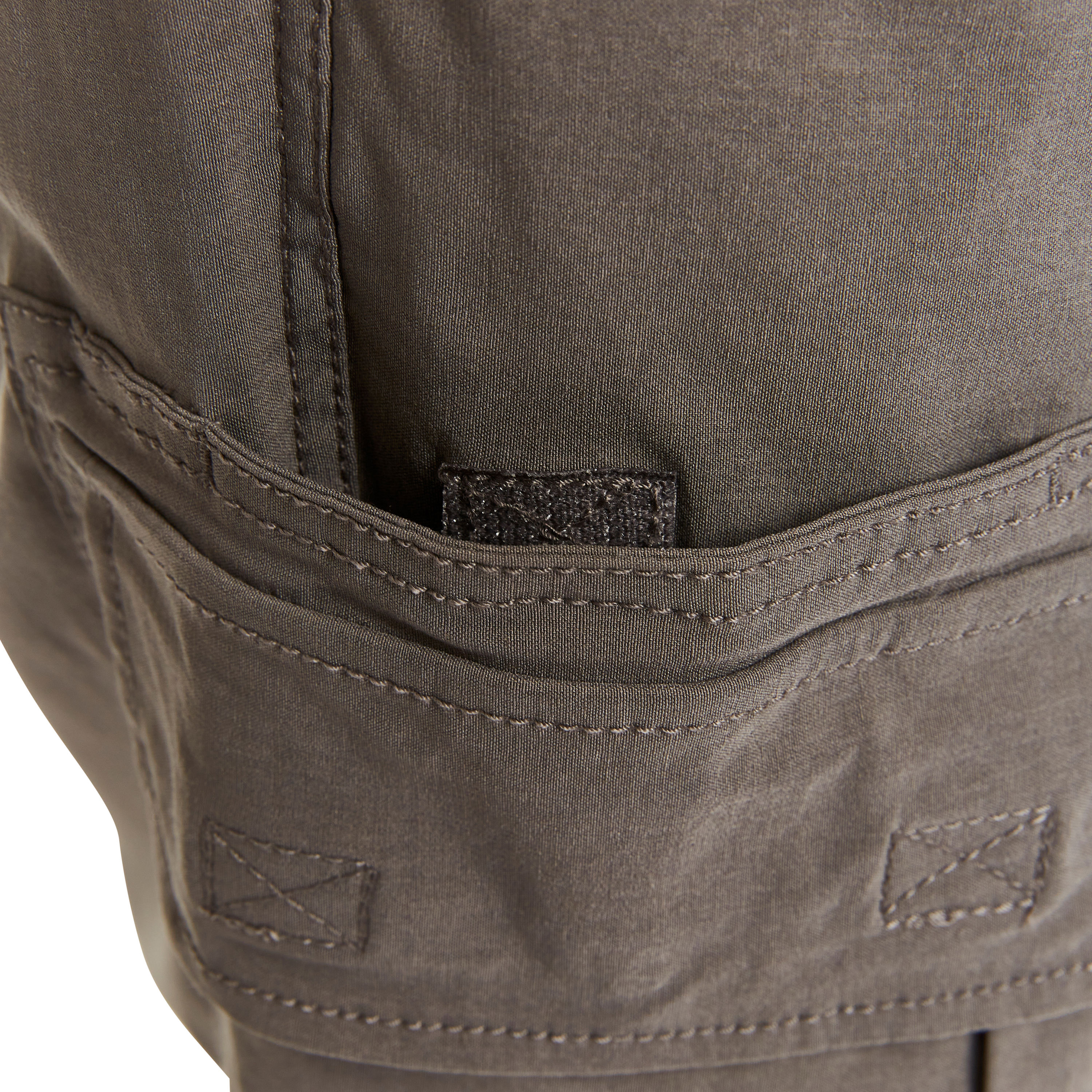 Shorts de Carga de Popelina Gris para Hombre de Smith's Workwear (Talla: 34) - S2756S-GRY-34