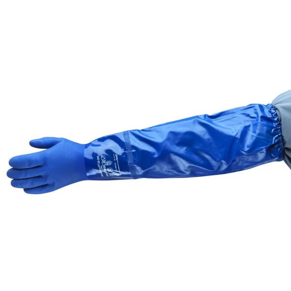 Guantes resistentes a químicos Ansell de 24", PVC, 10, 1 par - 23-201