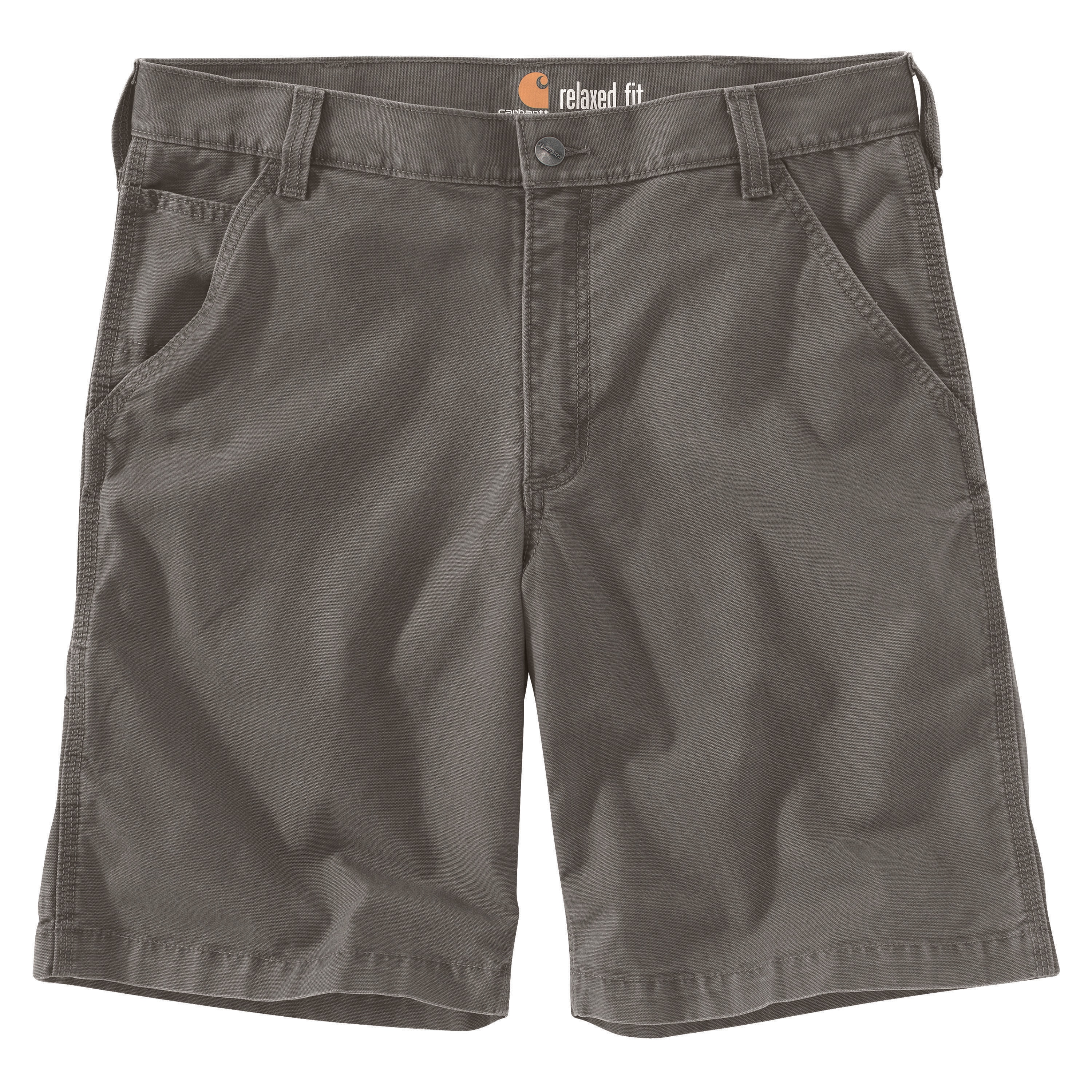 Shorts de Carpintero de Lona Gris de 10 Pulgadas para Hombre Carhartt (Talla: 30) 102514-039W30