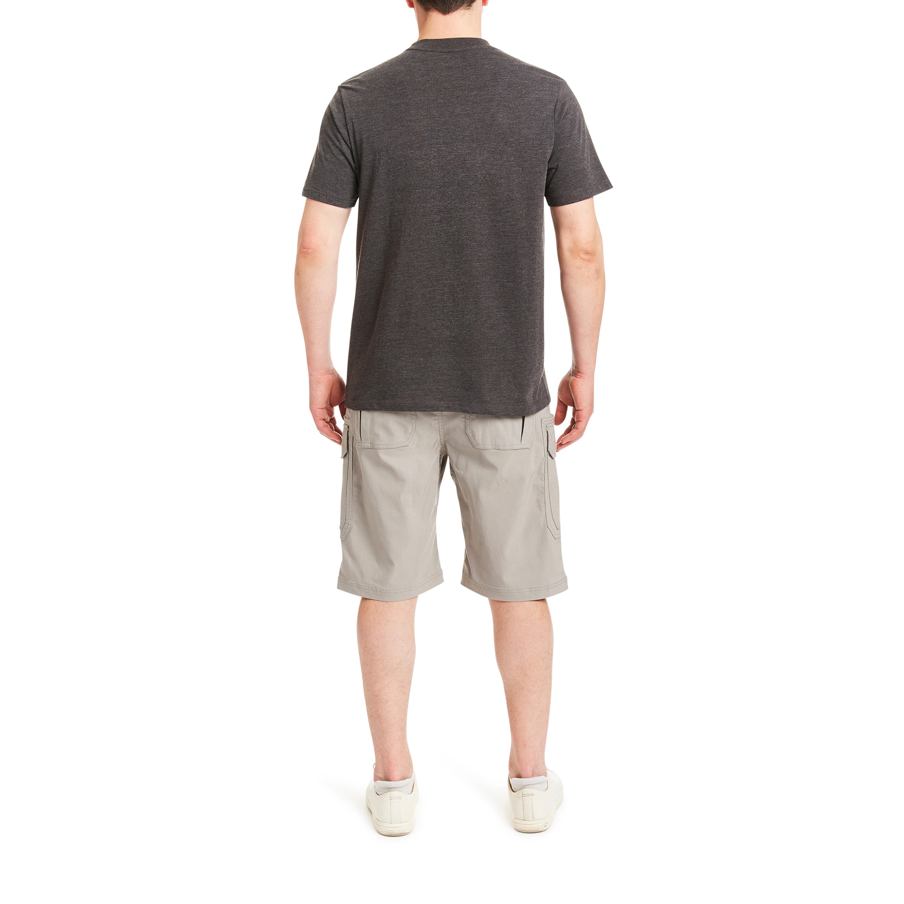 Short de carga de popelina en color piedra oscuro para hombre de Smith's Workwear (Talla: 36)