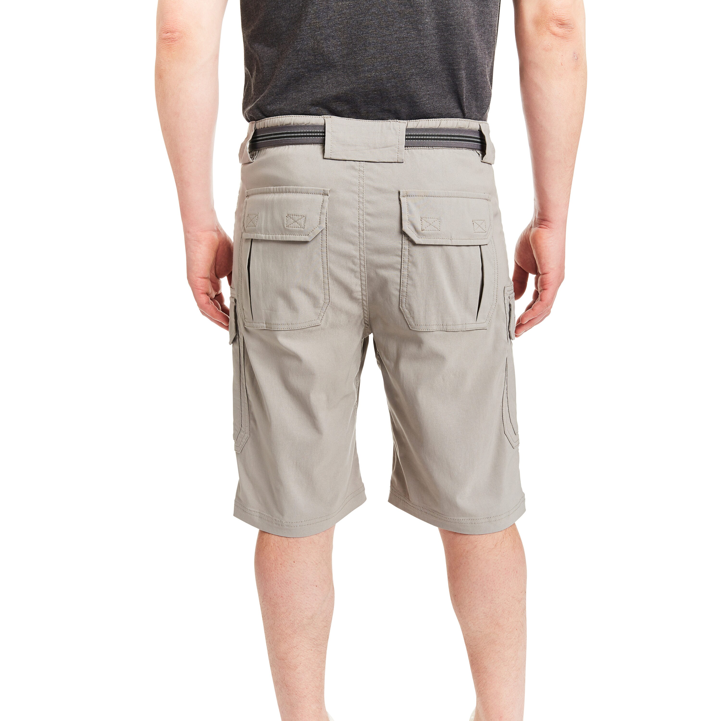 Short de carga de popelina en color piedra oscuro para hombre de Smith's Workwear (Talla: 36)