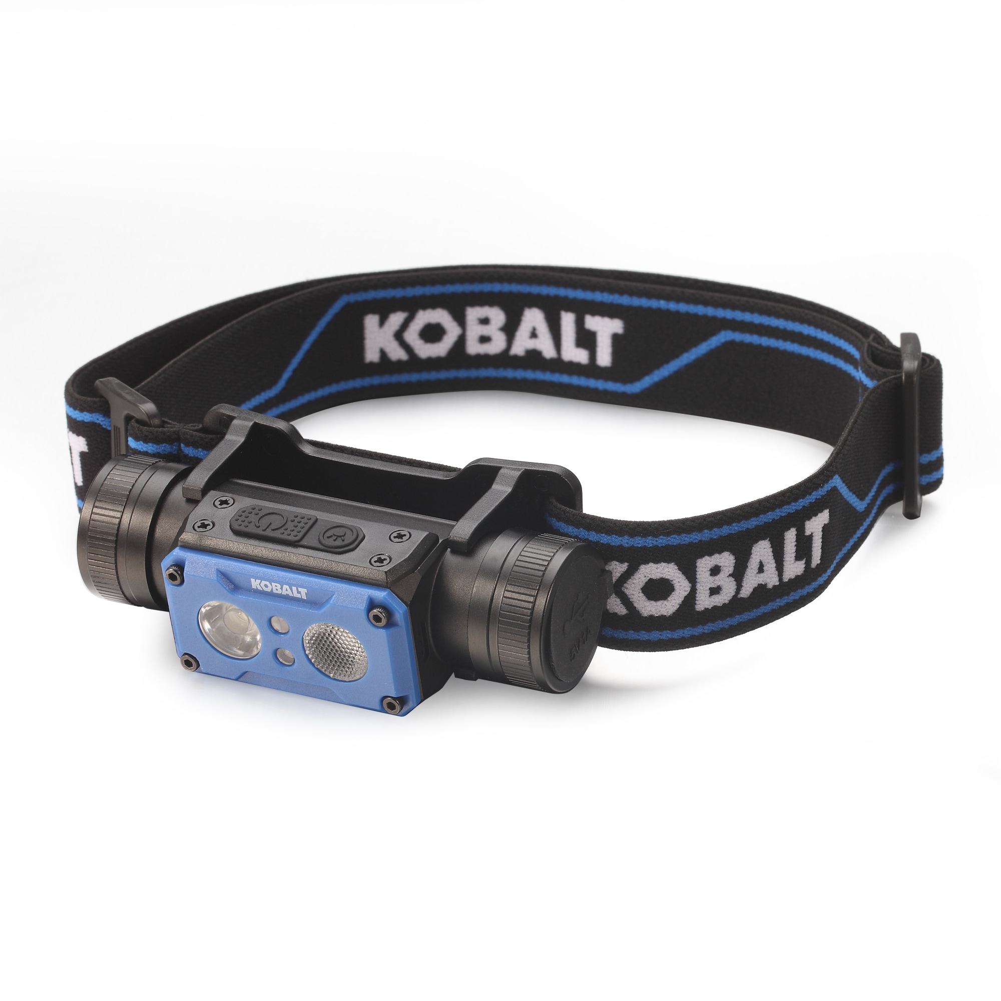Lámpara de cabeza LED Kobalt de 1200 lúmenes con batería recargable incluida