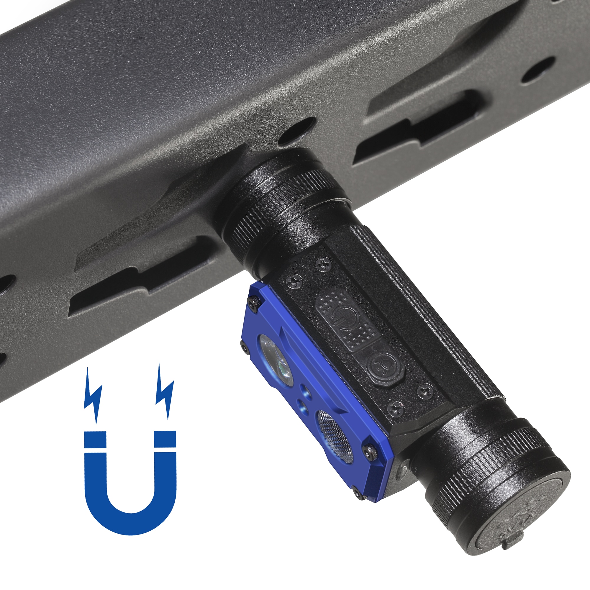 Lámpara de cabeza LED Kobalt de 1200 lúmenes con batería recargable incluida