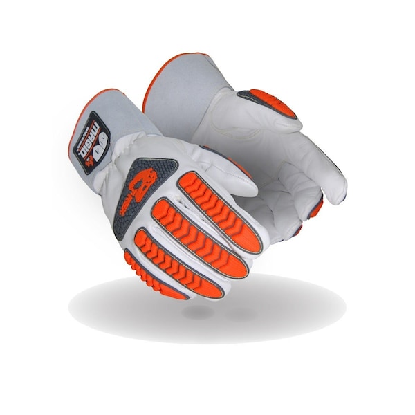 Serie Inferno de Guantes de Impacto para Soldadores Magid TREX TRX848 FR de Piel de Cabra Nivel de Corte A4 - TRX848XL