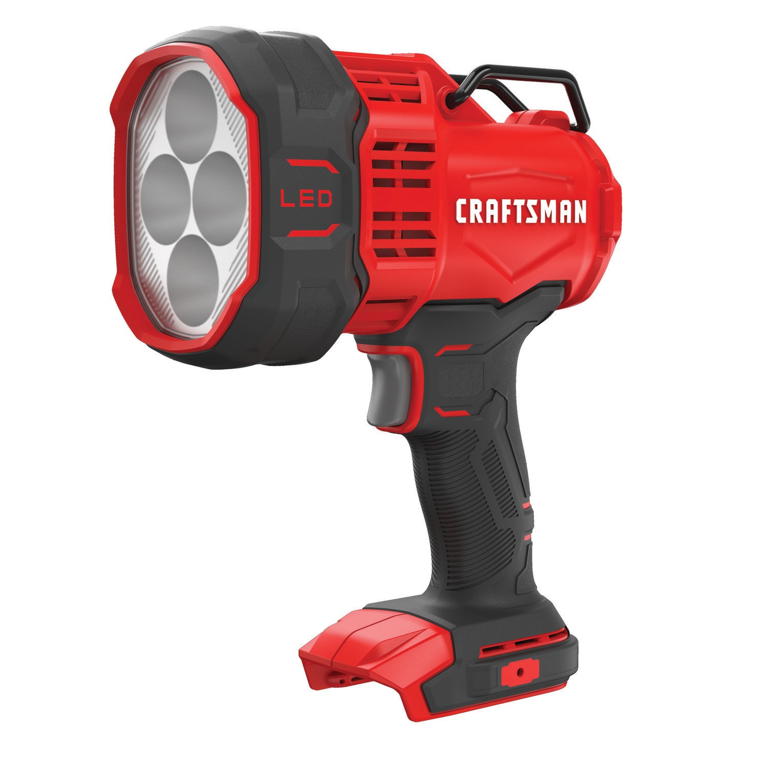 Linterna recargable inalámbrica de 2500 lúmenes con batería de iones de litio de 20 voltios CRAFTSMAN V20 (sólo herramienta) CMCL060B
