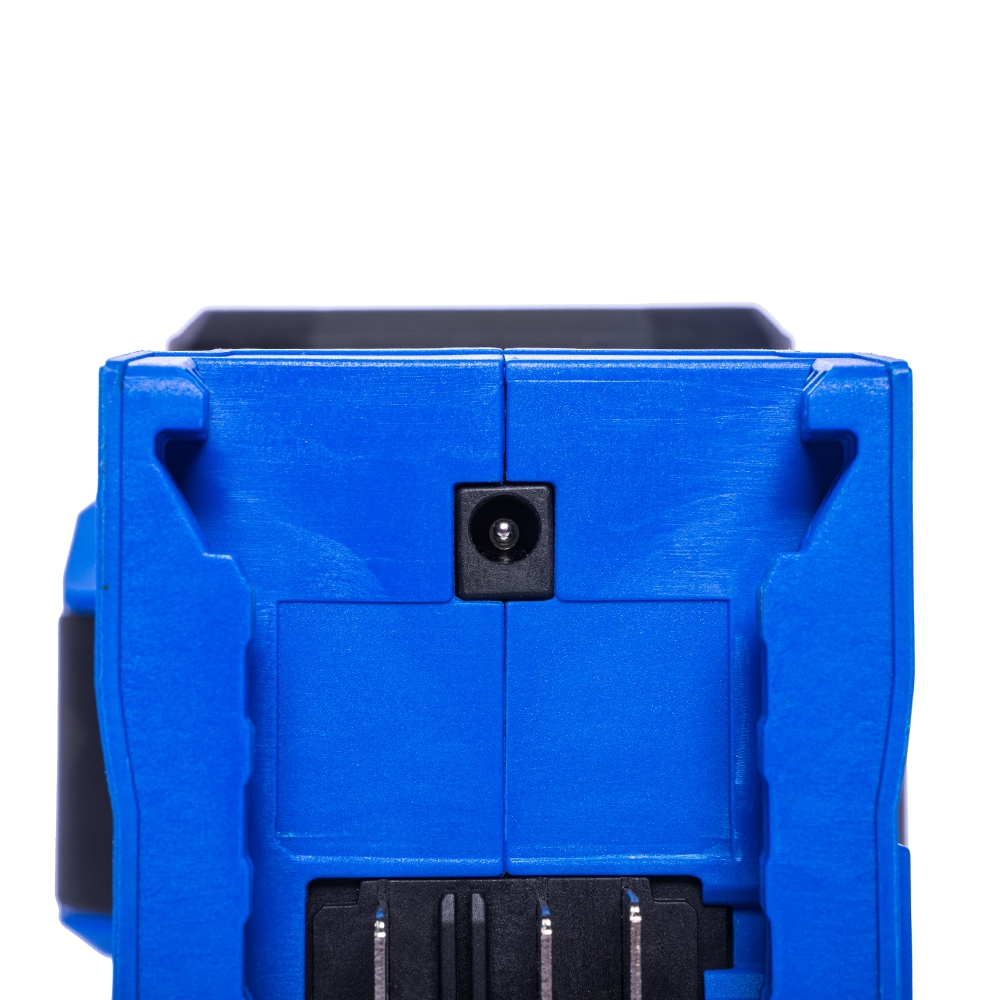 Linterna recargable de herramienta eléctrica Kobalt de 24 voltios de iones de litio (Li-ion) con cable e inalámbrica de 2700 lúmenes LED (sólo herramienta) KSL 124B-03
