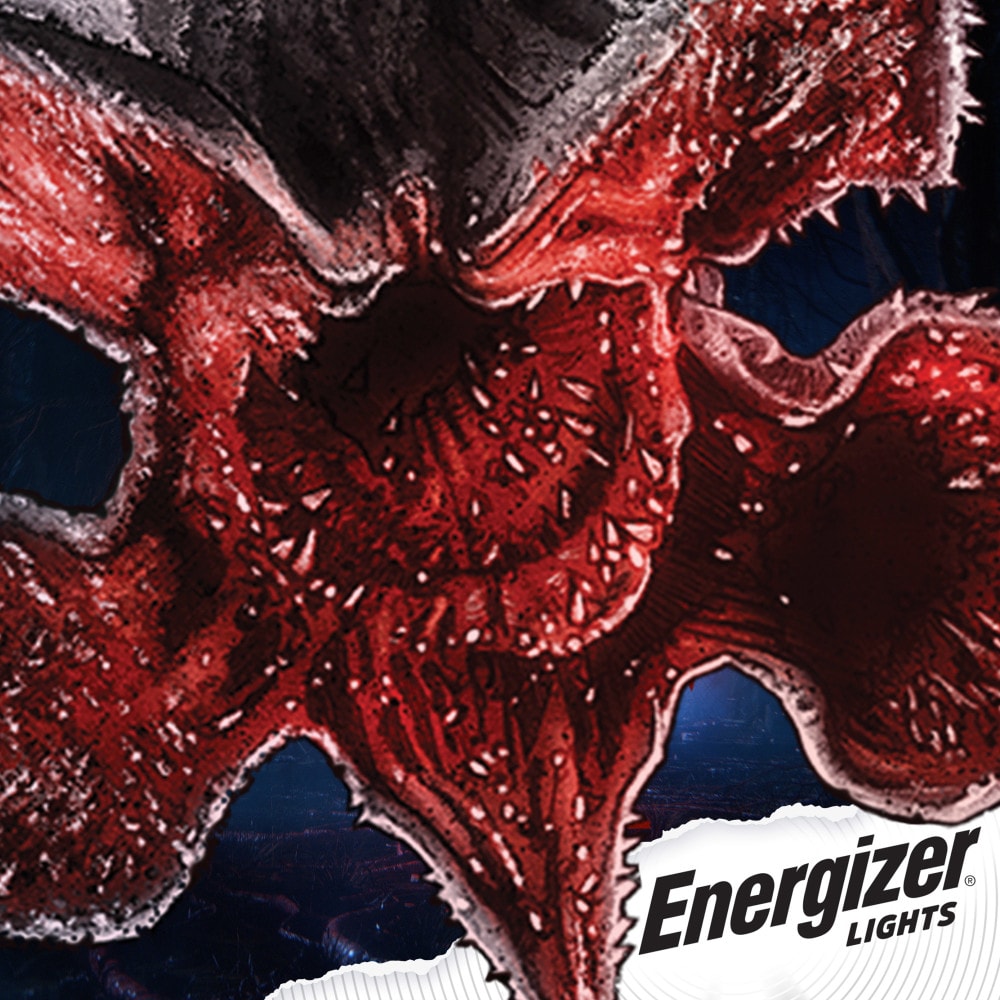 Lintern HDegorgon de Stranger Things de Energizer de 150 lúmenes con 1 modo de luz LED e incluye pilas