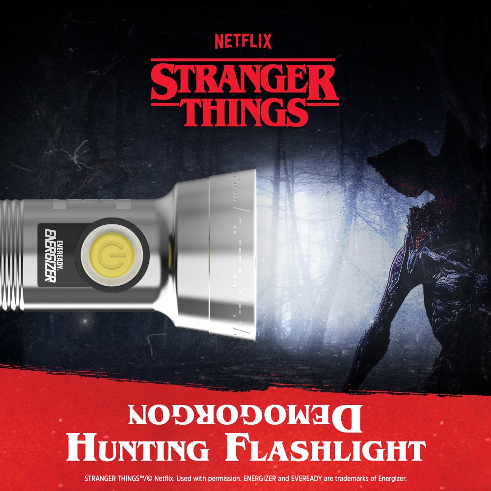 Lintern HDegorgon de Stranger Things de Energizer de 150 lúmenes con 1 modo de luz LED e incluye pilas