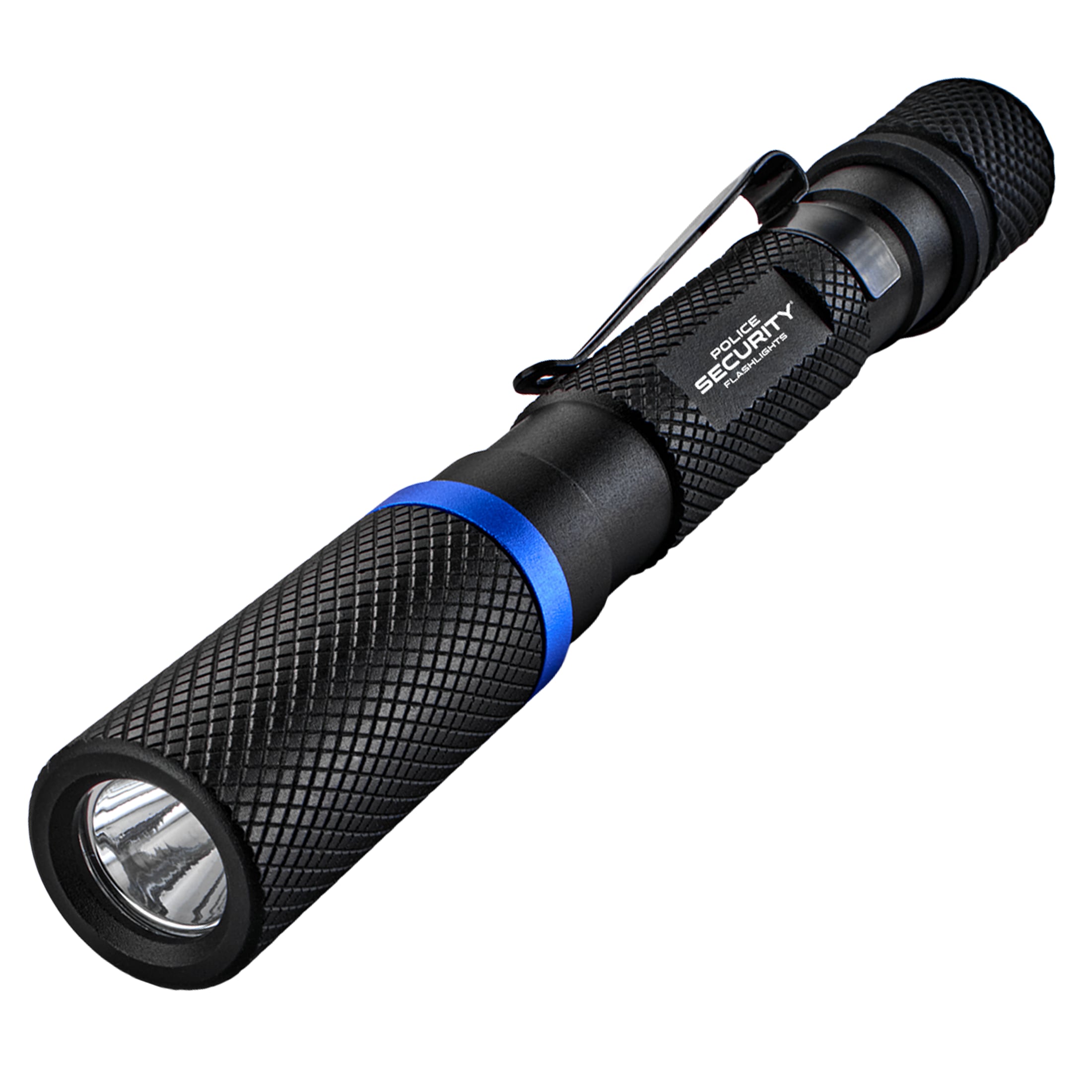 Linterna LED Police Security Cavalier de 100 lúmenes con 2 modos e incluye baterías 98658