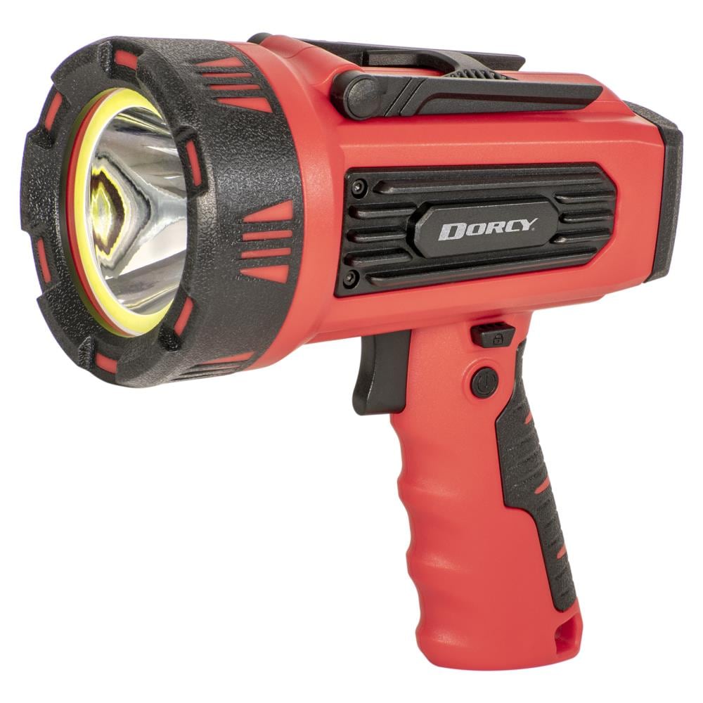Lámpara de mano con luz intensa de 1300 lúmenes y 5 modos, recargable - Dorcy International 41-4356