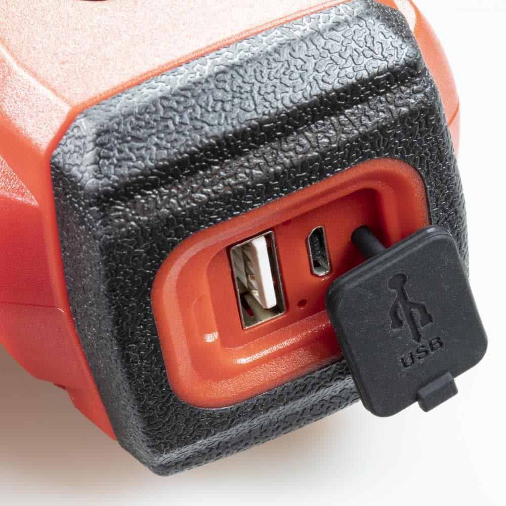 Lámpara de mano con luz intensa de 1300 lúmenes y 5 modos, recargable - Dorcy International 41-4356