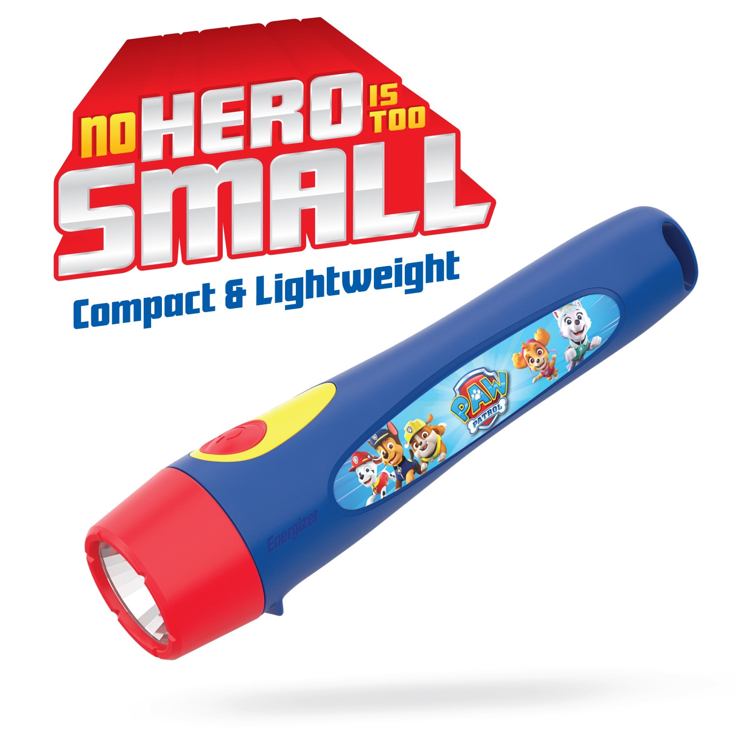Linterna LED Energizer Paw Patrol de 15 lúmenes con 1 modo, incluye pilas E303309100.
