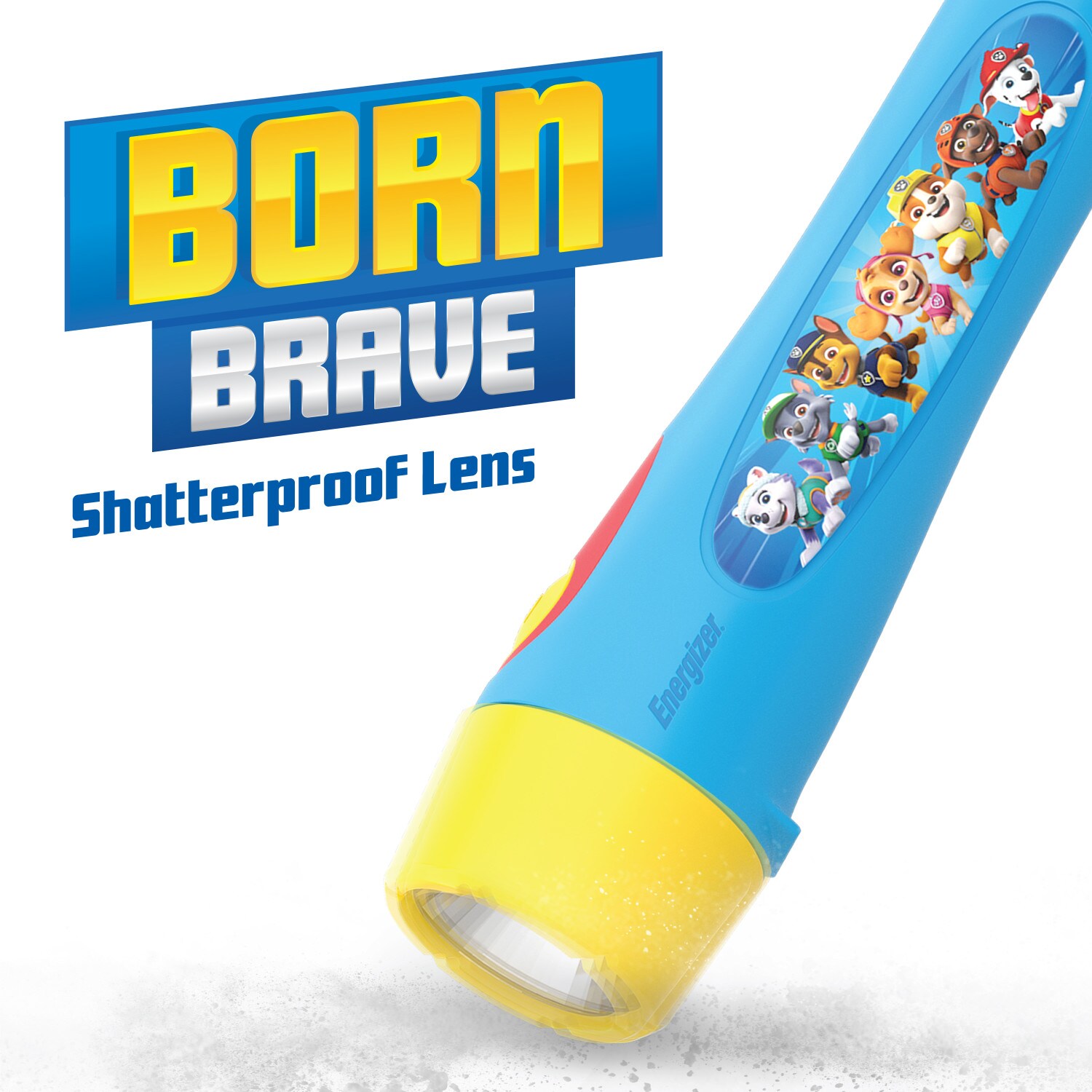 Linterna LED Energizer Paw Patrol de 15 lúmenes con 1 modo, incluye pilas E303309100.