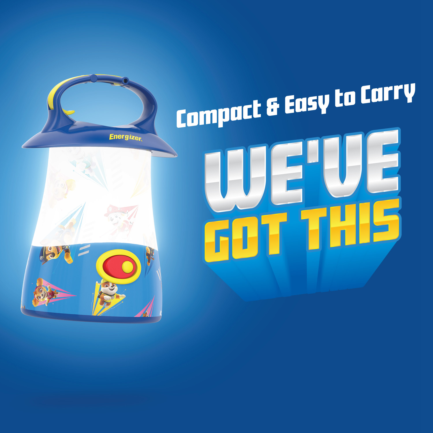 Lámpara de camping LED Paw Patrol de Energizer con 15 lúmenes e incluye pilas
