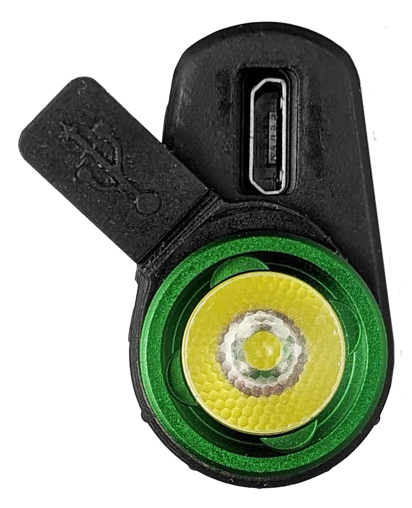 Linterna Miniatura LED de 150 lúmenes con 2 modalidades Police Security Seeker-R y Baterías Recargables incluidas 98687.