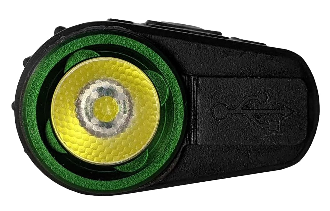 Linterna Miniatura LED de 150 lúmenes con 2 modalidades Police Security Seeker-R y Baterías Recargables incluidas 98687.