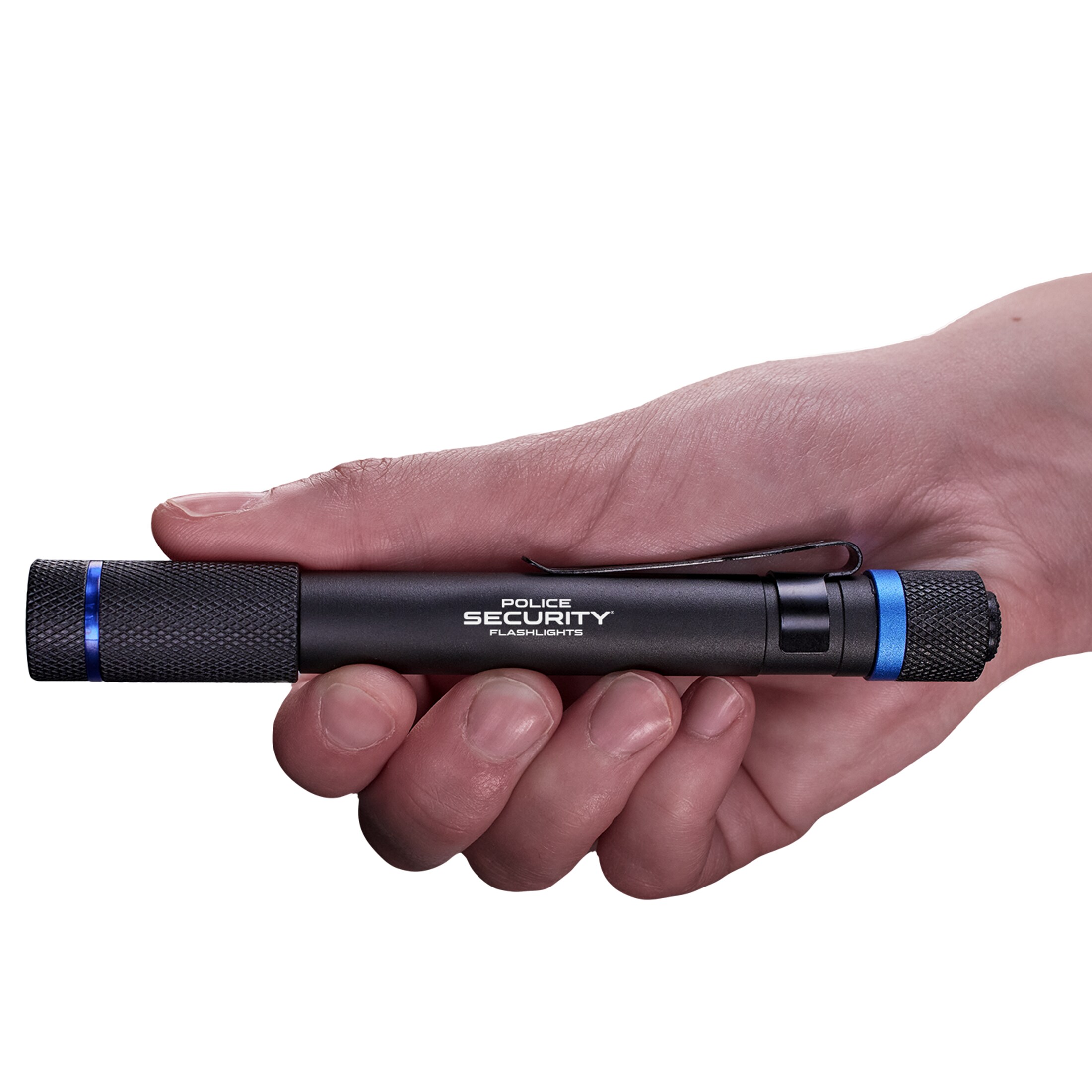 Linterna de LED Police Security Aura de 270 lúmenes con 3 modos e incluye baterías 98394