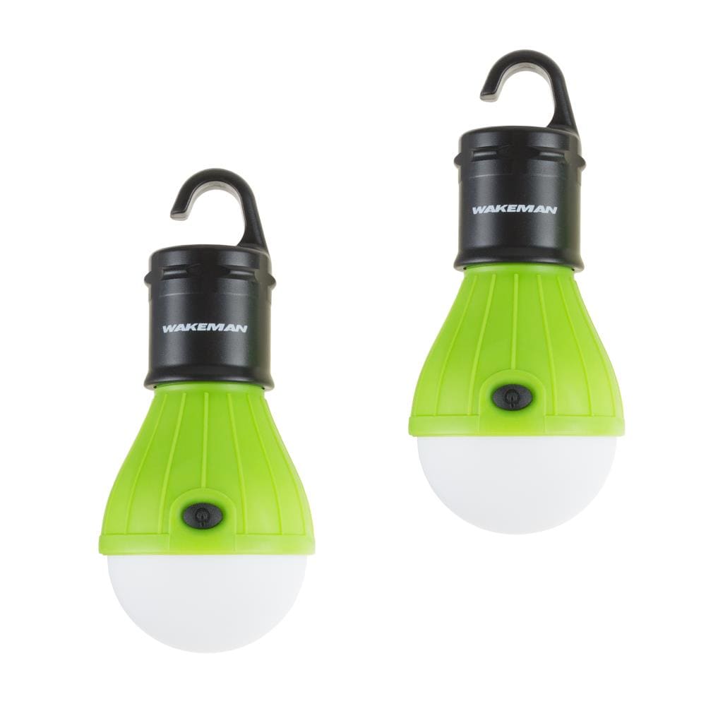 Lámpara de camping LED de 120 lúmenes, paquete de 2, para deportes y ocio