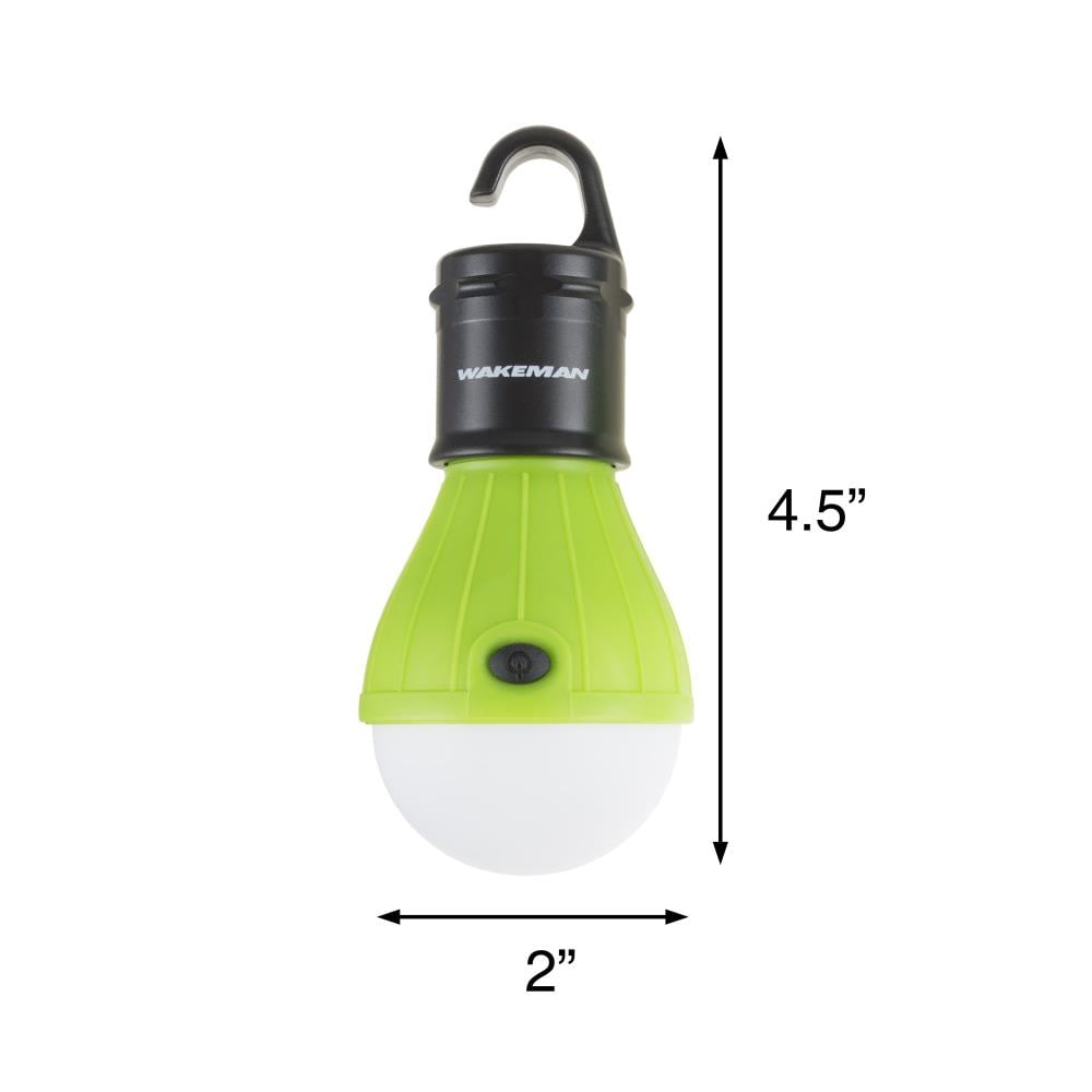 Lámpara de camping LED de 120 lúmenes, paquete de 2, para deportes y ocio