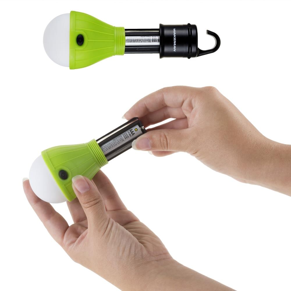 Lámpara de camping LED de 120 lúmenes, paquete de 2, para deportes y ocio