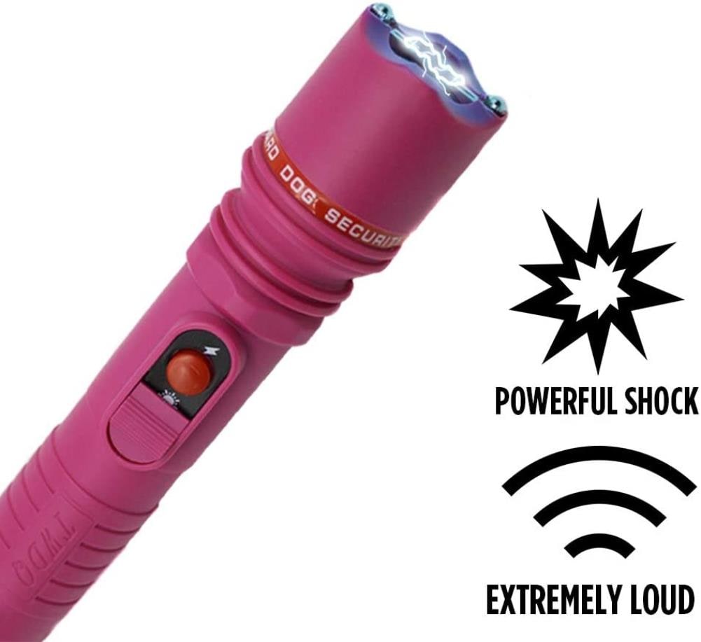 Linterna LED Guard Dog Security Inferno de 60 lúmenes con 1 modo e incluye baterías recargables