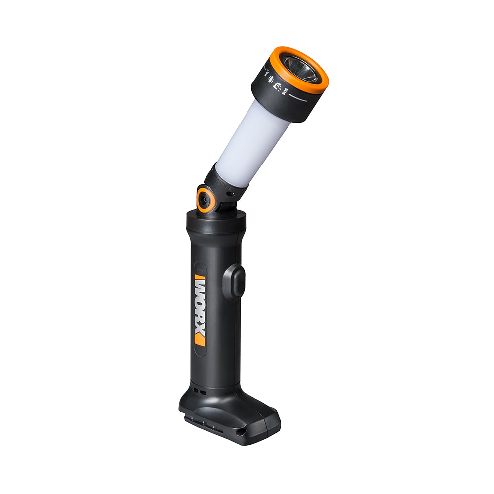 Linterna recargable inalámbrica de 130 lúmenes con batería de litio de 20 voltios WORX Power Share (Herramienta solamente) WX027L.9