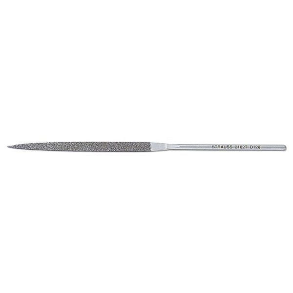 Strauss Needle File, Swiss, Barrette, 5-1/2 In. L - NF2102TD126