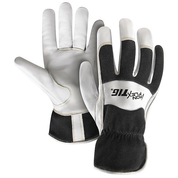 Guantes de soldadura TIG Steiner, palma de piel de cabrito, M, PR - 0261-M.