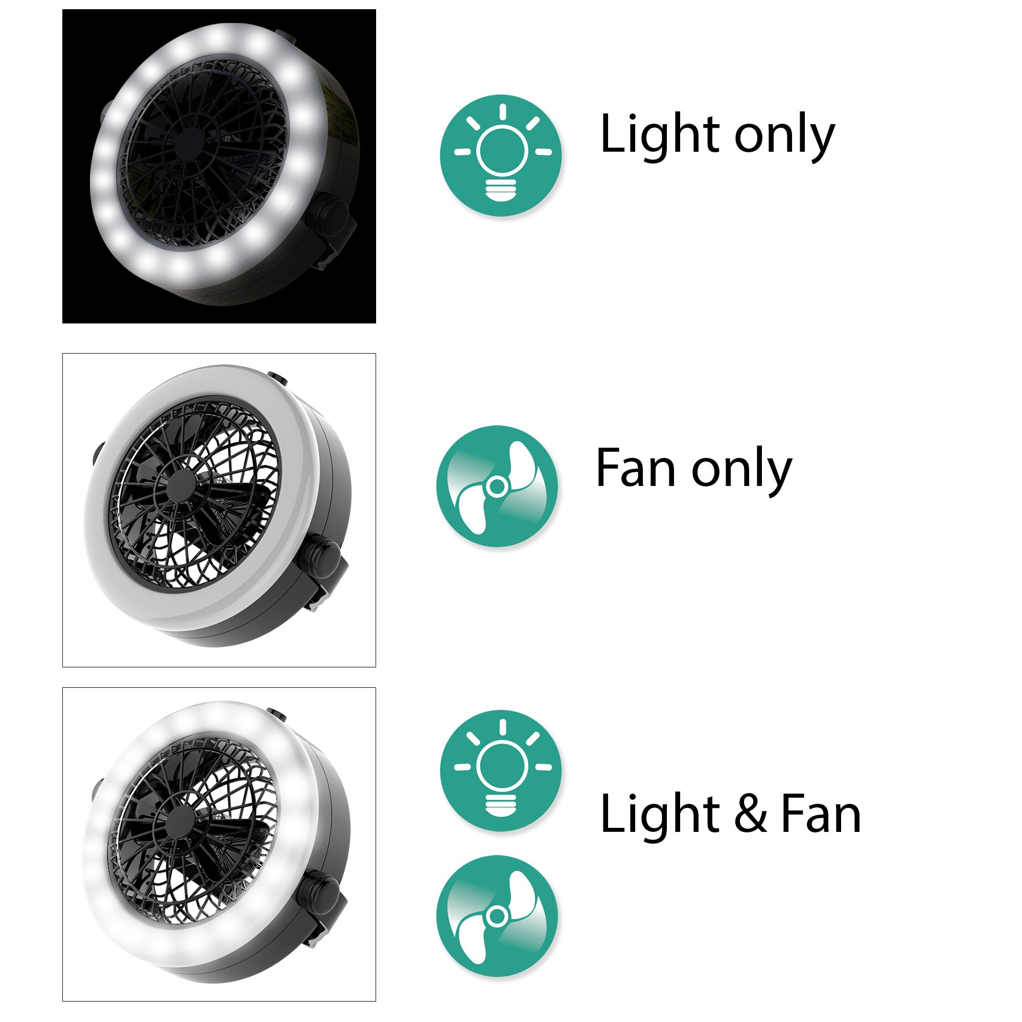 Lámpara de camping LED para deportes de ocio 159826JCR