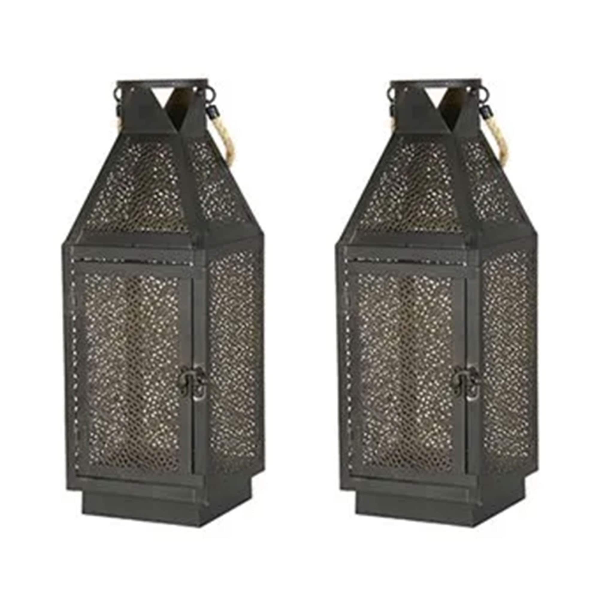 Linterna de camping LED para exteriores Four Seasons - Paquete de 2