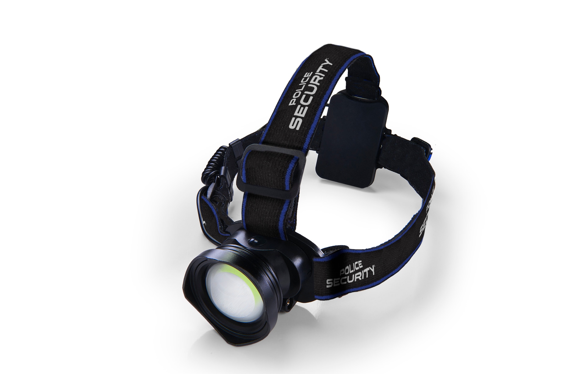 Lámpara frontal LED Police Security Breakout de 600 lúmenes con batería incluida 98298