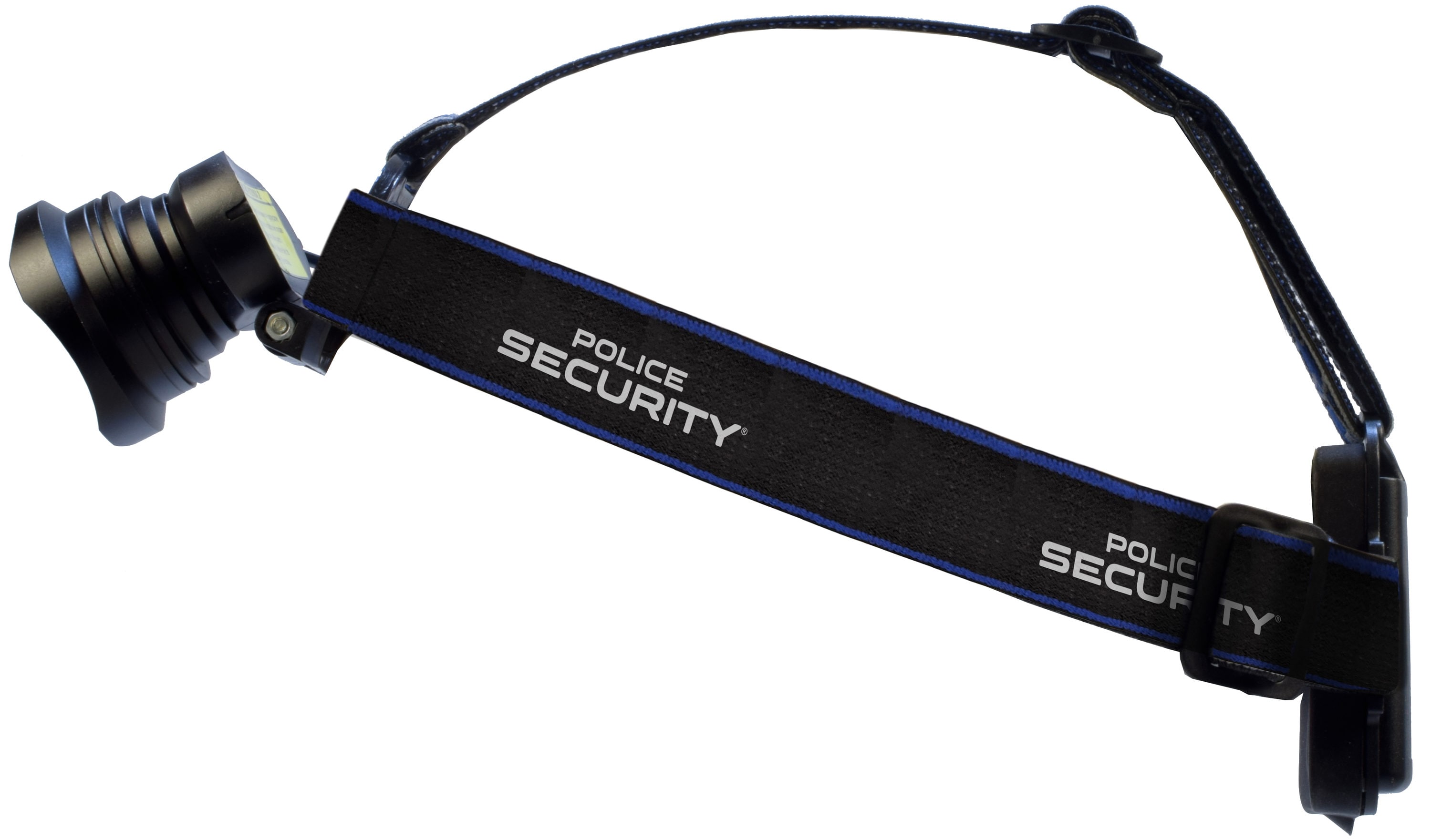 Lámpara frontal LED Police Security Breakout de 600 lúmenes con batería incluida 98298